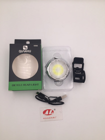 Charging bike lights with red light with flash riding luminous lights cool running lights