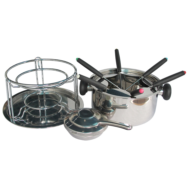 Chocolate fondue set, Cheese hot pot, baking, ice cream hot pot details Picture