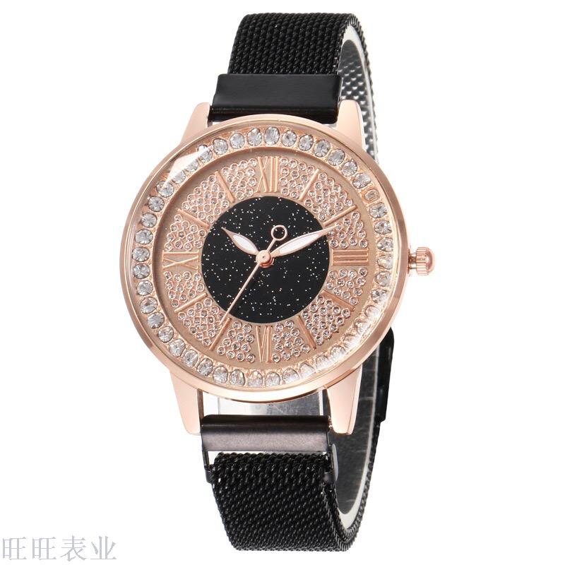 Fashion trend classic ladies watch new sky Star ladies quartz watch Milan magnet strap watch women
