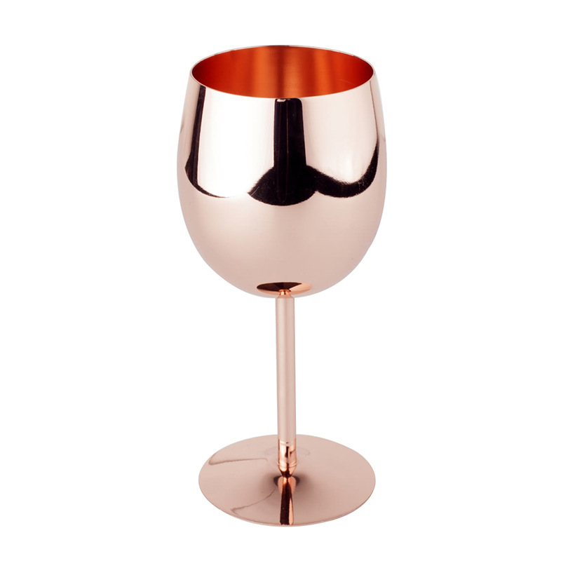 red wine cup Wine goblet set Stainless steel goblet bar utensils can be gold-plated and customized with logo Stainless steel champagne glass Application Scenario