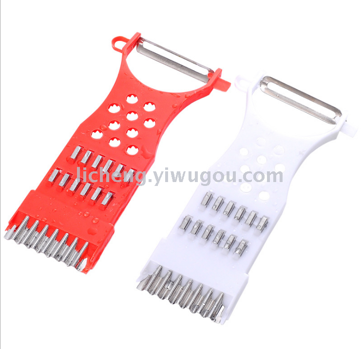 Peeler, peeler knife, multi-functional plane, plane knife, fruit and vegetable knife Item Picture