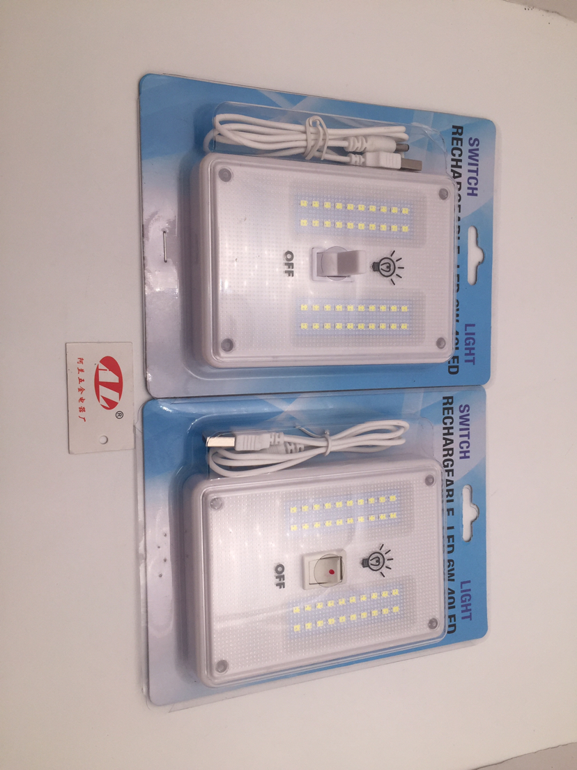 LED with 18650 battery switch light Work light USB charging switch light Wardrobe light