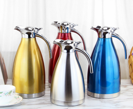 Factory direct sales of stainless steel insulated kettles, double-layer vacuum hot water kettles, European household coffee kettles, cold water kettles, European vacuum coffee kettles/insulated kettles, stainless steel insulated kettles, vacuum temperature-locking insulated kettles