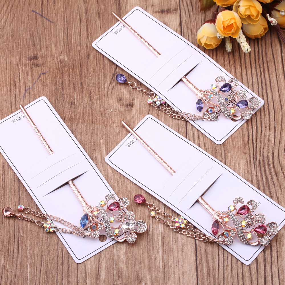 10-yuan boutique: Hanfu hairpins, updo hair, ancient-style headwear, versatile ancient-style children's dance and dance steps Application Scenario