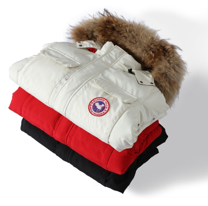 New autumn and winter styles of large-necked cotton-padded jackets, men's mid-length, hooded and detachable large-necked cotton-padded jackets, large-sized winter wear for young people Item Picture