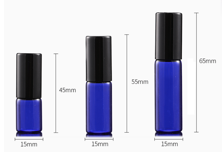 Glass stainless steel ball refined oil bottle thumbnail