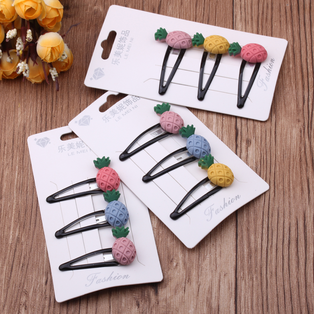 5-yuan store supply: Children's hairpins, flowing sand fruit, baby headwear, princess kids, Korean clips, bb clips Specification image