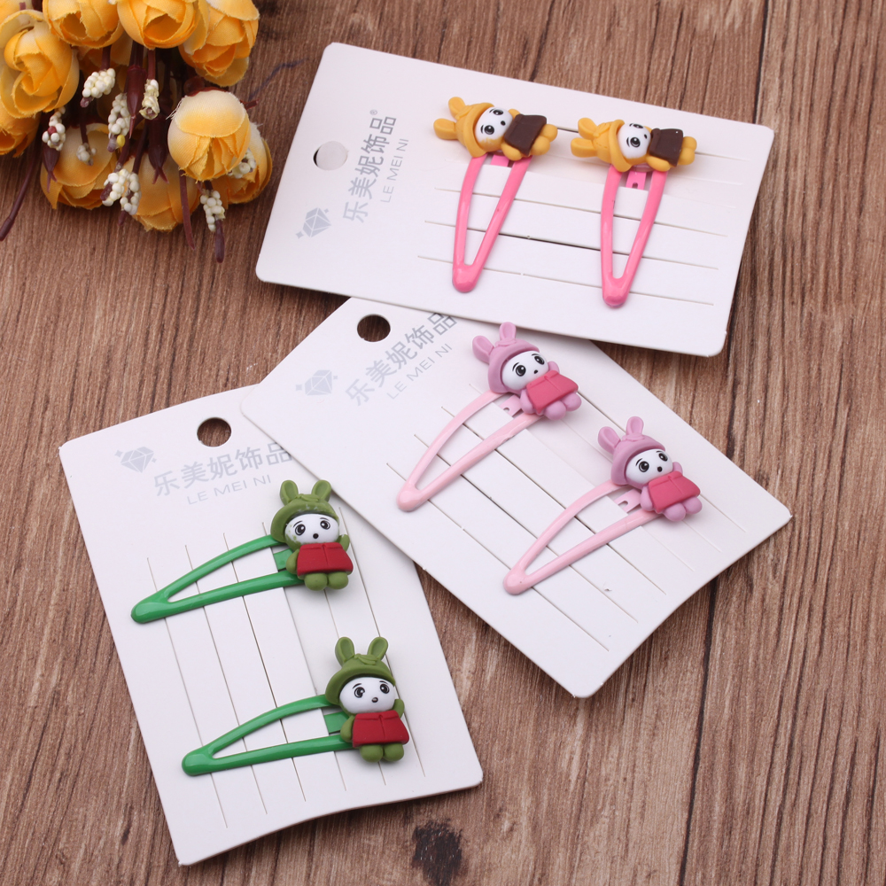 5-yuan store supply: Children's hairpins, flowing sand fruit, baby headwear, princess kids, Korean clips, bb clips details Picture