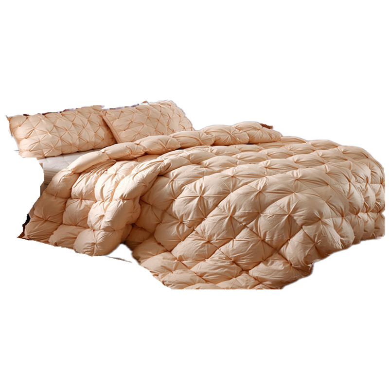 New pure cotton brocade French twist flower down quilt, autumn and winter quilt, 95 goose down down quilt, factory direct sales, customization and private label Item Picture