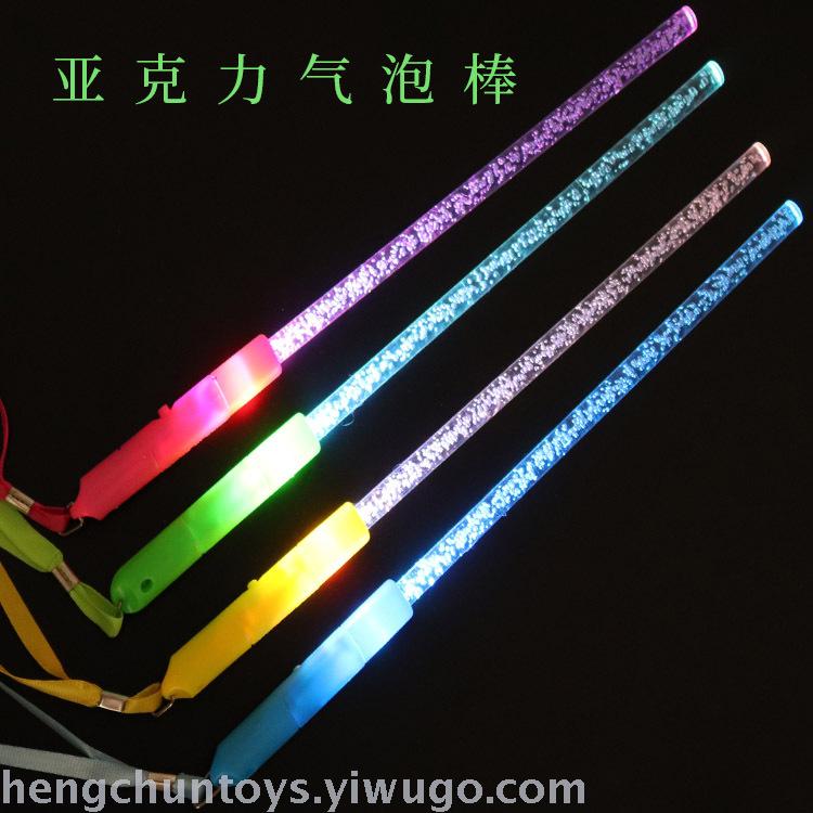 LED荧光棒闪光棒电子棒水晶棒夜光棒光纤闪光棒 星月棒水晶棒玩具详情图4