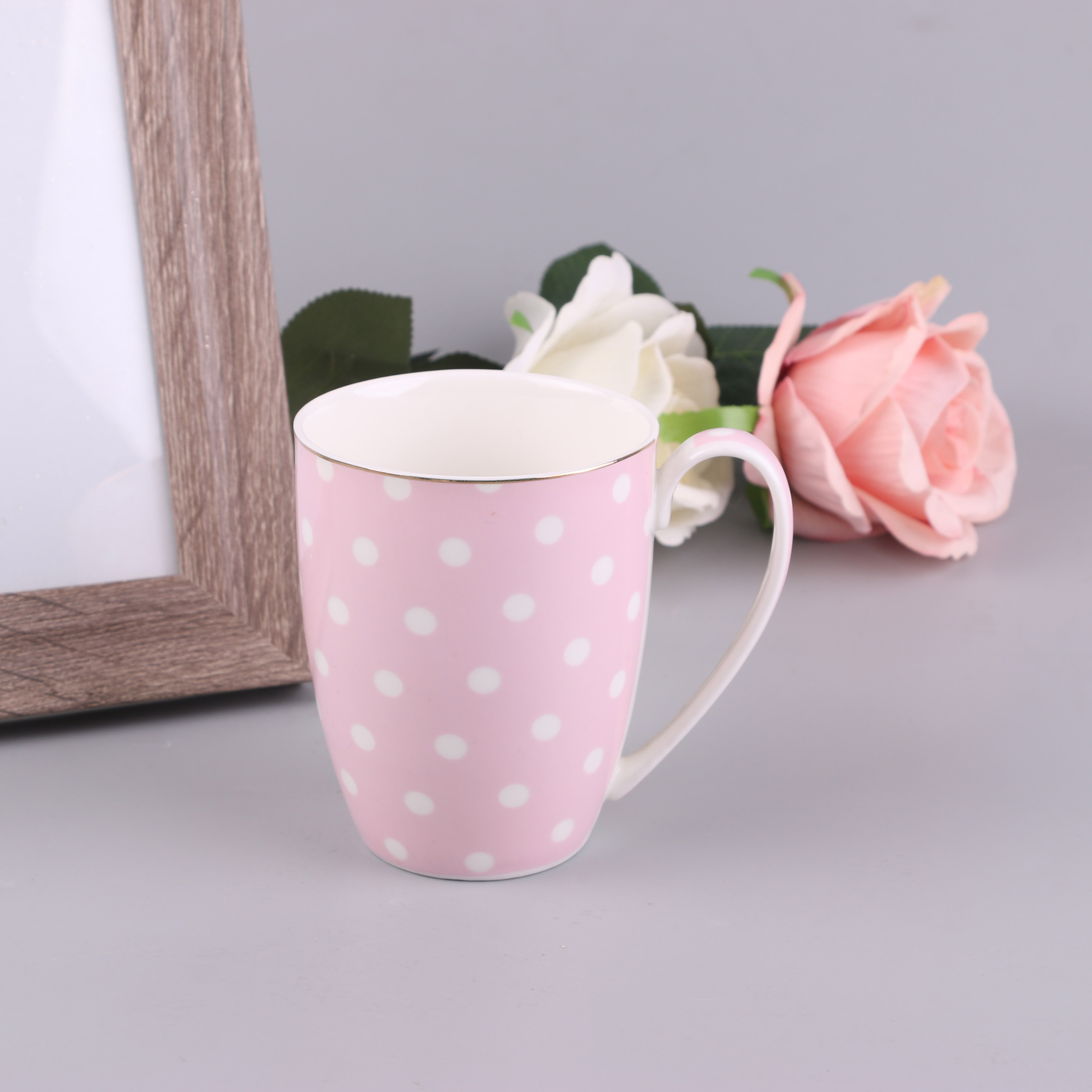 Factory Direct Sales Of New Ceramic Cups, Water Cup Sets, Hand-Painted Ceramic Cups, Household Gifts, And Customized Logos Specification drawing