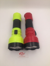 LED mini flashlight Rechargeable flashlight Plastic COB home outdoor student flashlight