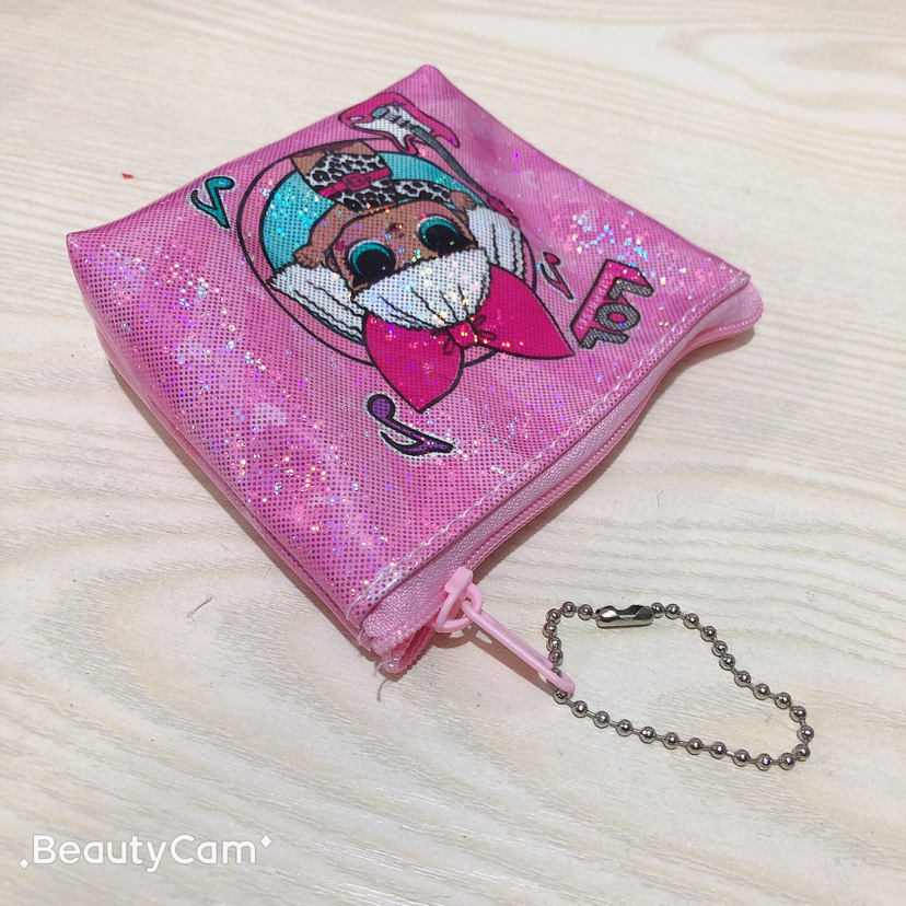 LOL coin purse, PVC coin purse, keychain, leather bag, surprise doll coin purse Application Scenario