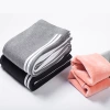New winter pure cotton leggings for women, thickened with fleece, tight-fitting and warm sports cotton pants with elastic vertical stripes on the outside Specification image