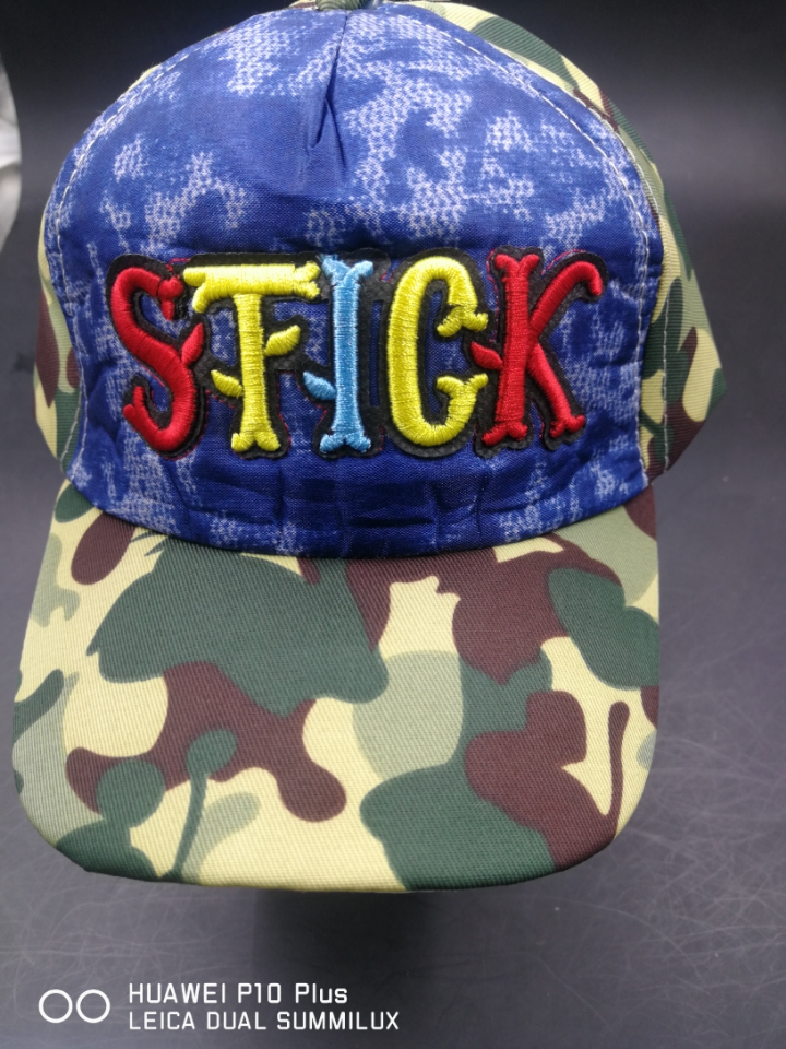 Other categories include foreign trade embroidered camouflage baseball caps, sun hats, and new factory direct sales order processing hats YXM-001 2800 Specification image