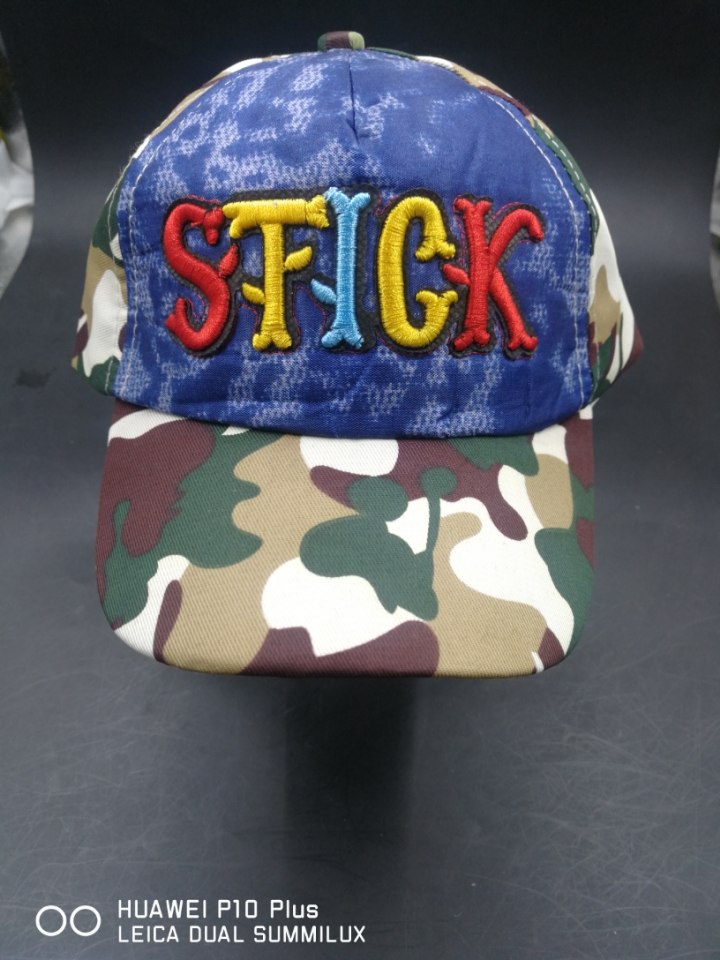 Other categories include foreign trade embroidered camouflage baseball caps, sun hats, and new factory direct sales order processing hats YXM-001 2800 Application Scenario
