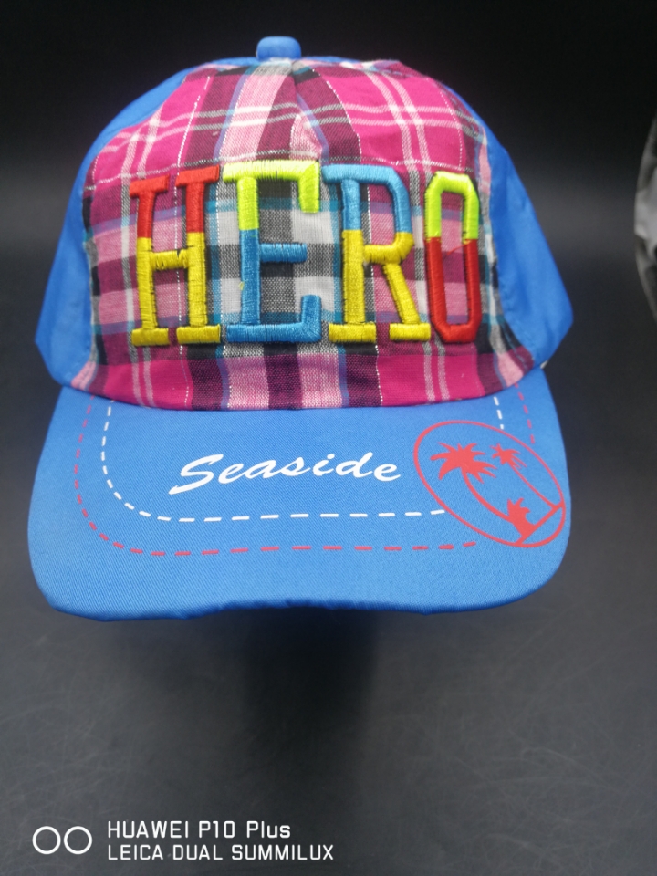 Other categories: Infant and toddler sun hats for direct export, children's embroidered baseball caps suitable for multiple age groups, processing hats KDX-233 2800 Application Scenario