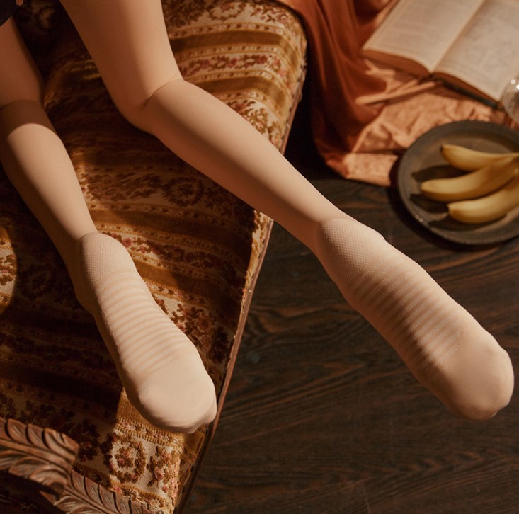 Genuine 2.0 tight-fitting women's stockings with fleece leggings and anti-hook silk flesh-colored pantyhose Item Picture