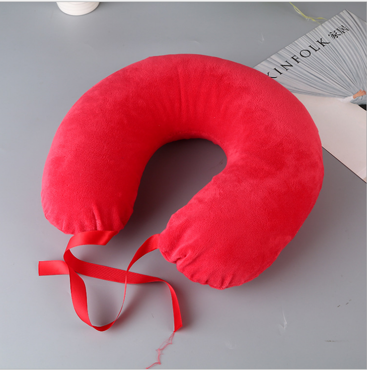 2021 new style latex U-shaped pillow, pillow core cervical pillow, Yiwu Xuege Home Textile wholesale details Picture
