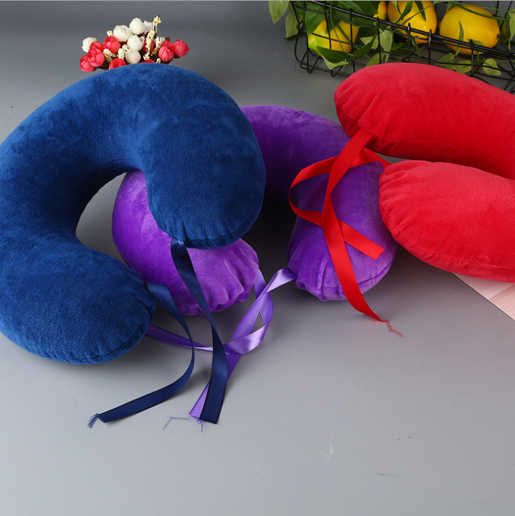 2021 new style latex U-shaped pillow, pillow core cervical pillow, Yiwu Xuege Home Textile wholesale