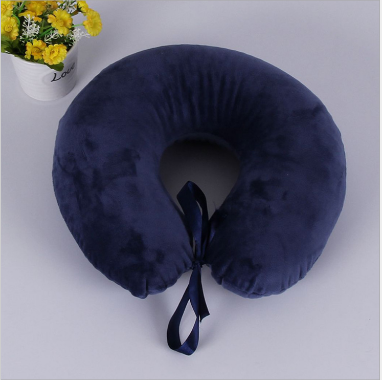 2021 new style latex U-shaped pillow, pillow core cervical pillow, Yiwu Xuege Home Textile wholesale Specification image