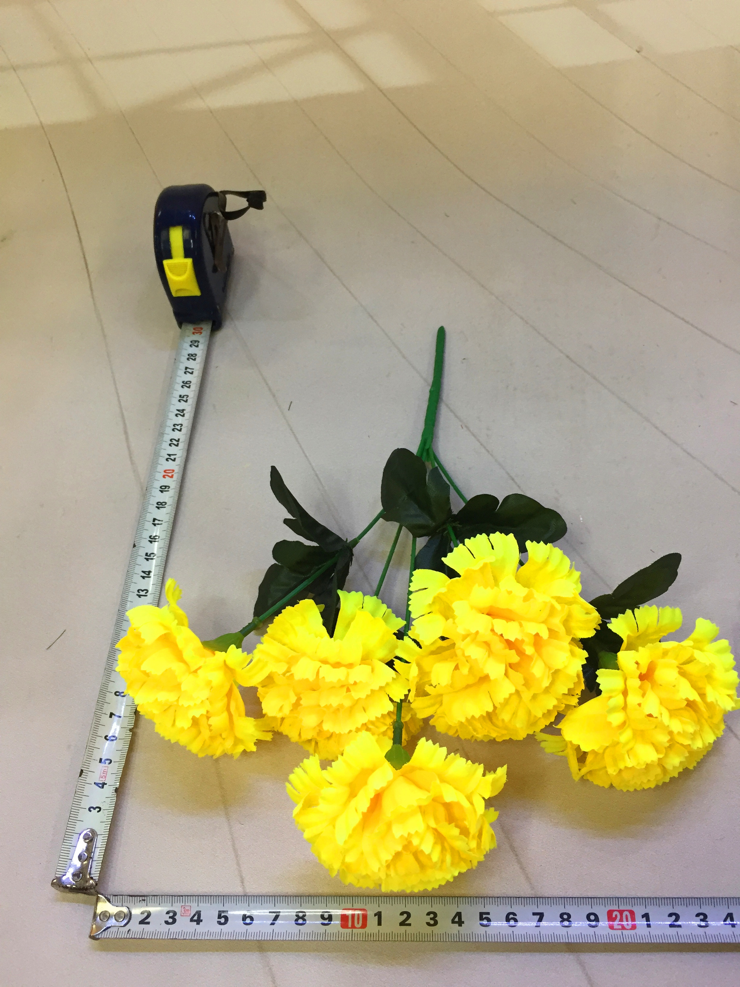 Factory direct sales of 5 large lilac artificial flowers details Picture