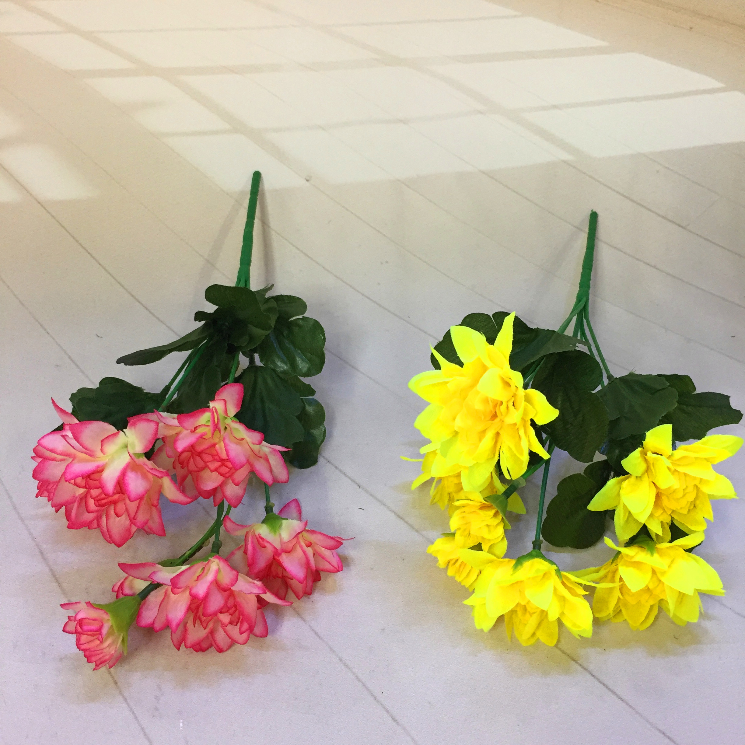 5-head 7-flower artificial flower, begonia Application Scenario