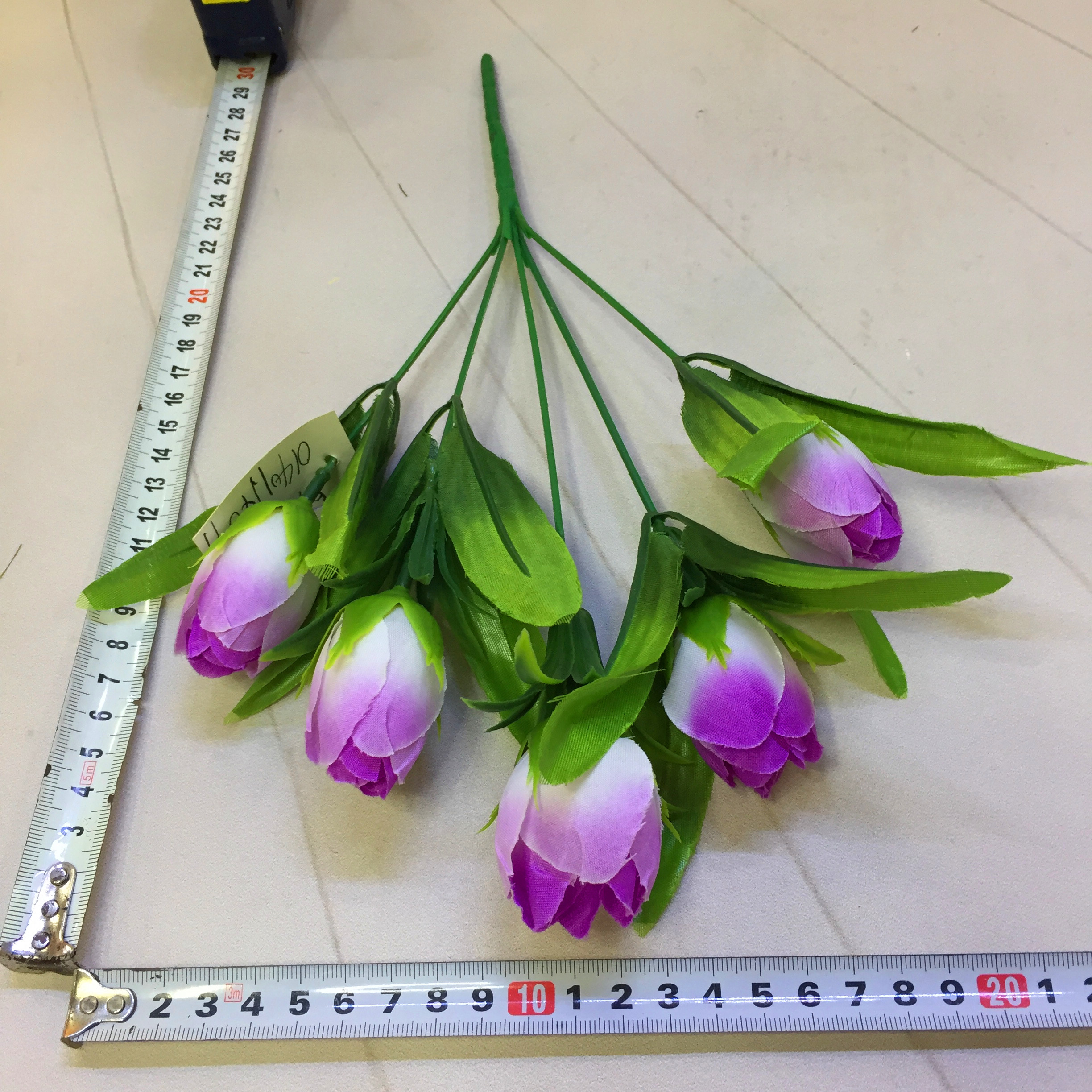 Factory direct sales of 5 artificial flowers of Happiness Bud Application Scenario