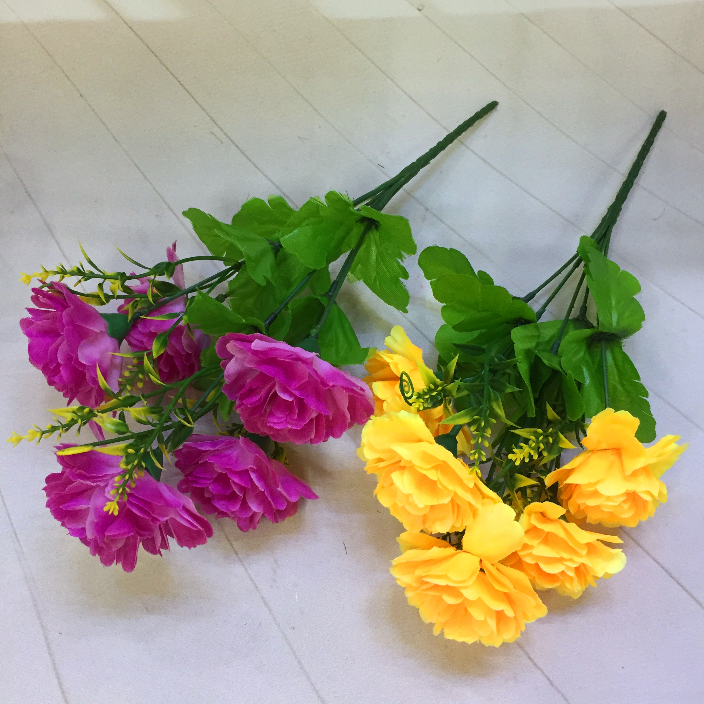 Factory direct sales of 5-head No. 6 peony artificial flowers Application Scenario