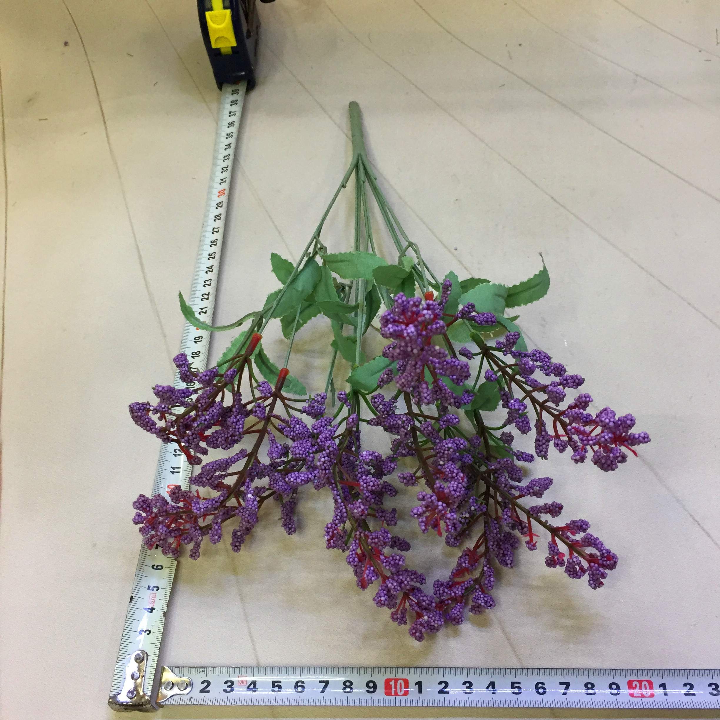 Factory direct sales of 10 foam lavender artificial flowers Item Picture