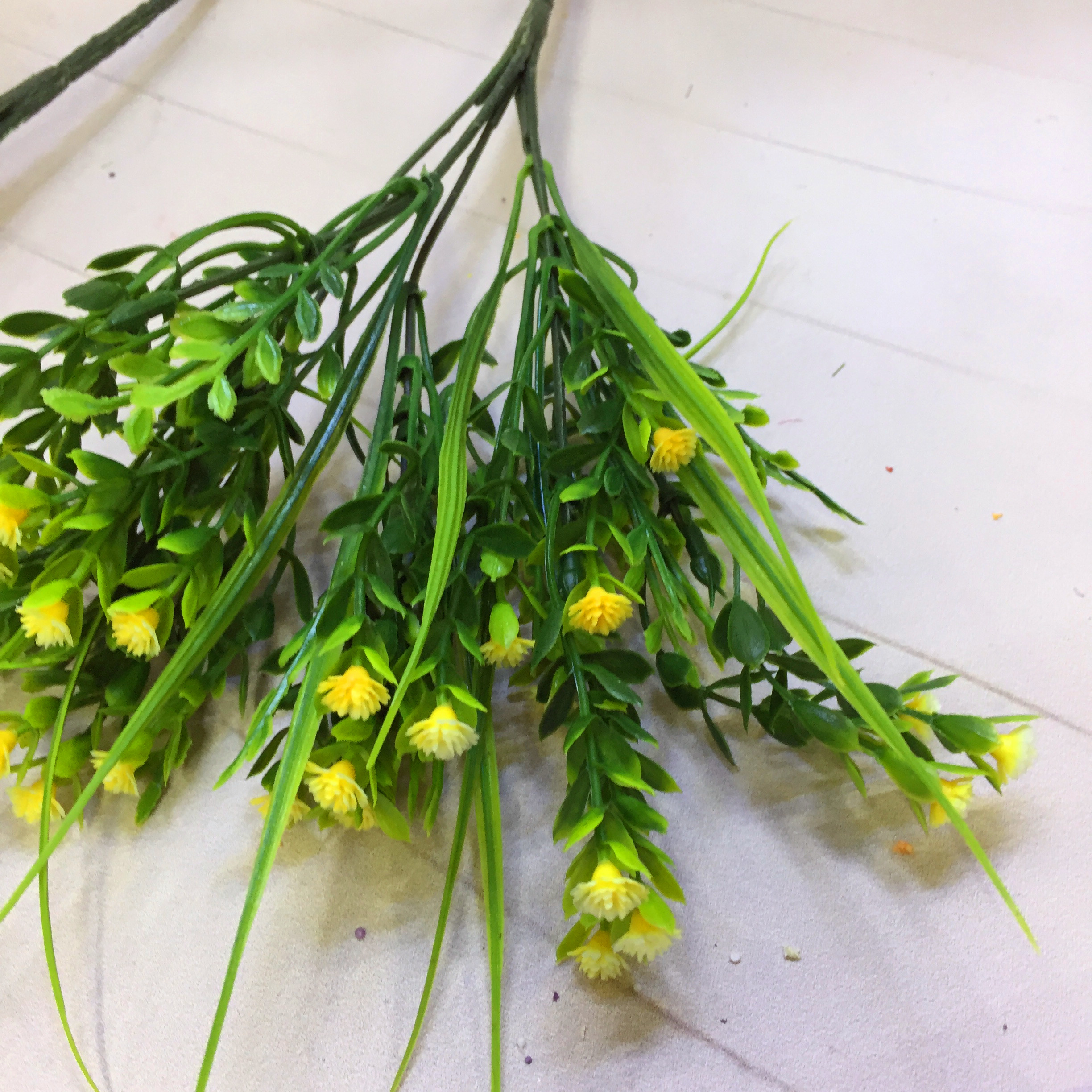 Factory direct sales of 5-head water plant asters artificial flowers details Picture