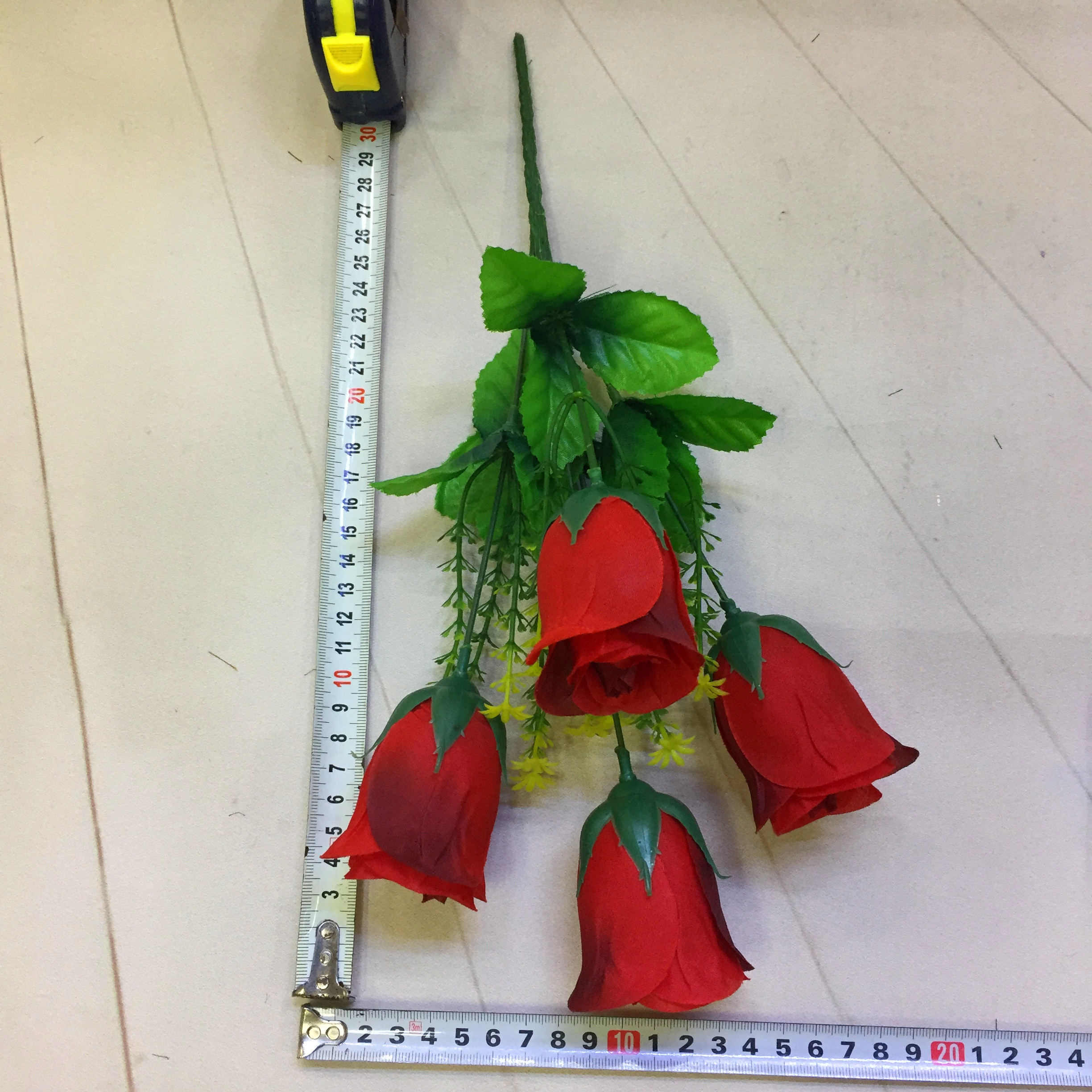 Factory direct sales of 5 artificial flowers of Chinese bud Item Picture