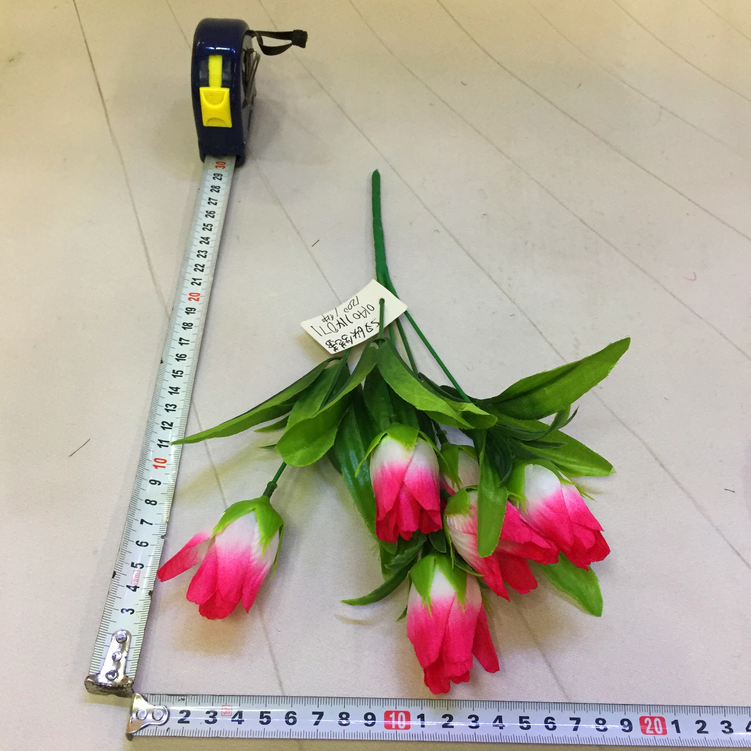 Factory direct sales of 5-pronged 6-flower artificial flowers with buds details Picture