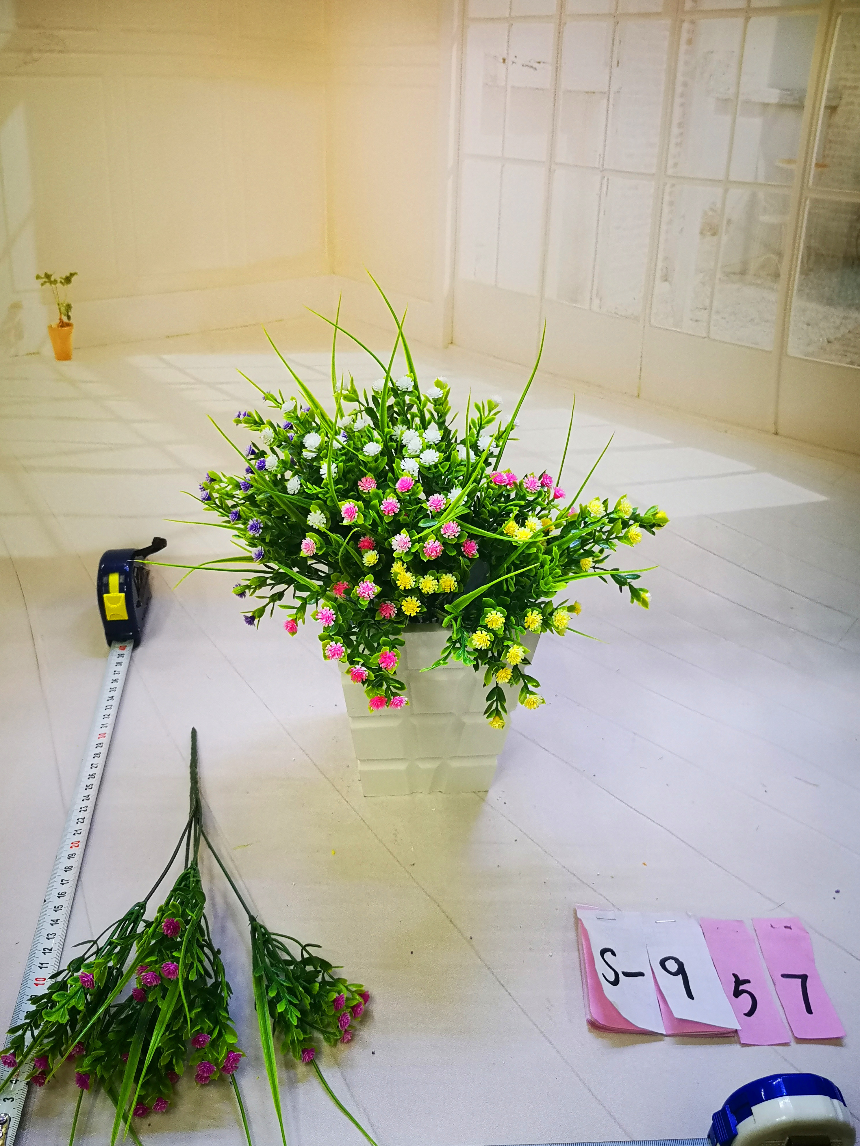 Factory direct sales of 5-head water plant asters artificial flowers full figure