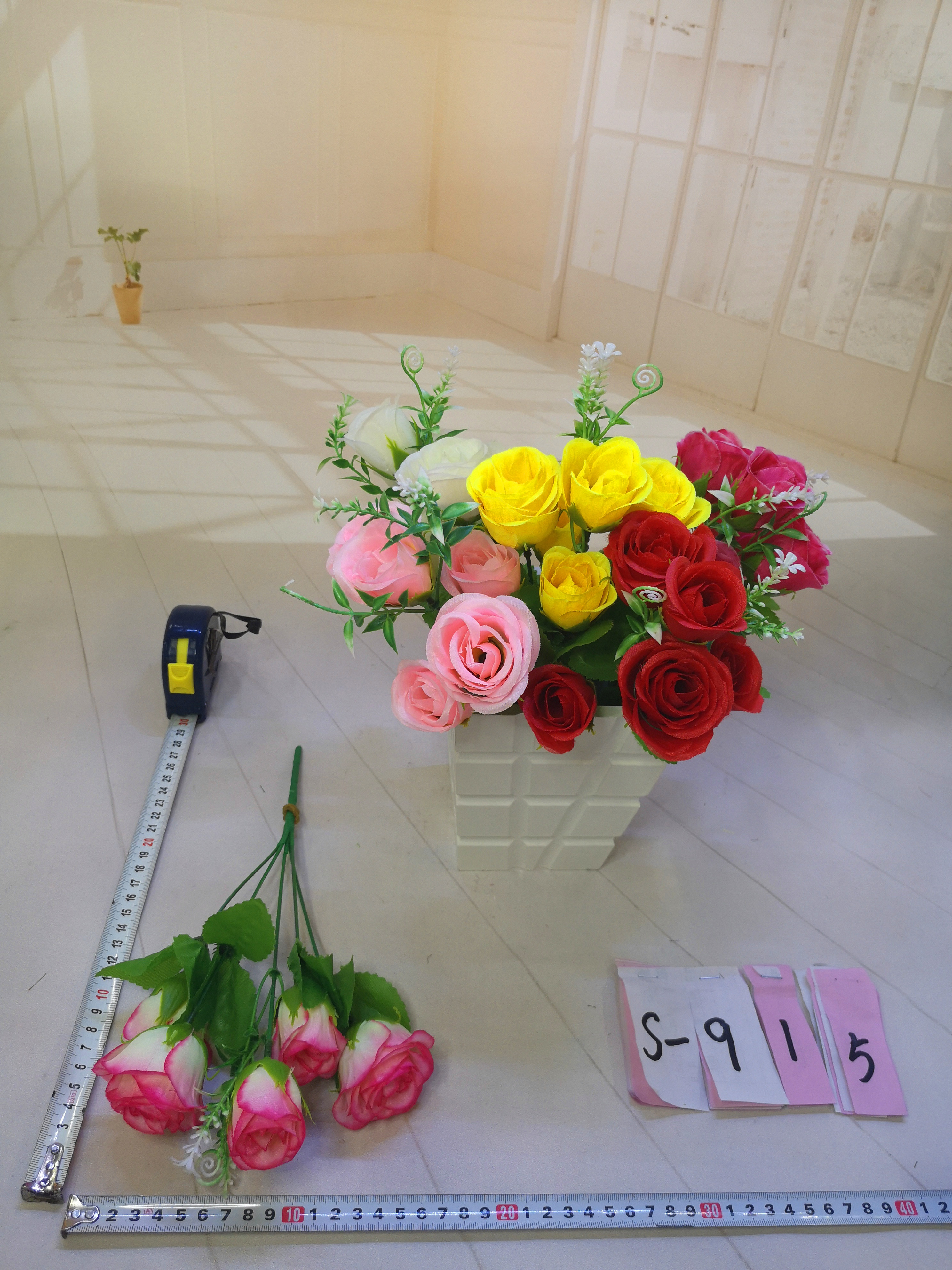 Factory direct sales of 5 artificial water hibiscus flowers
