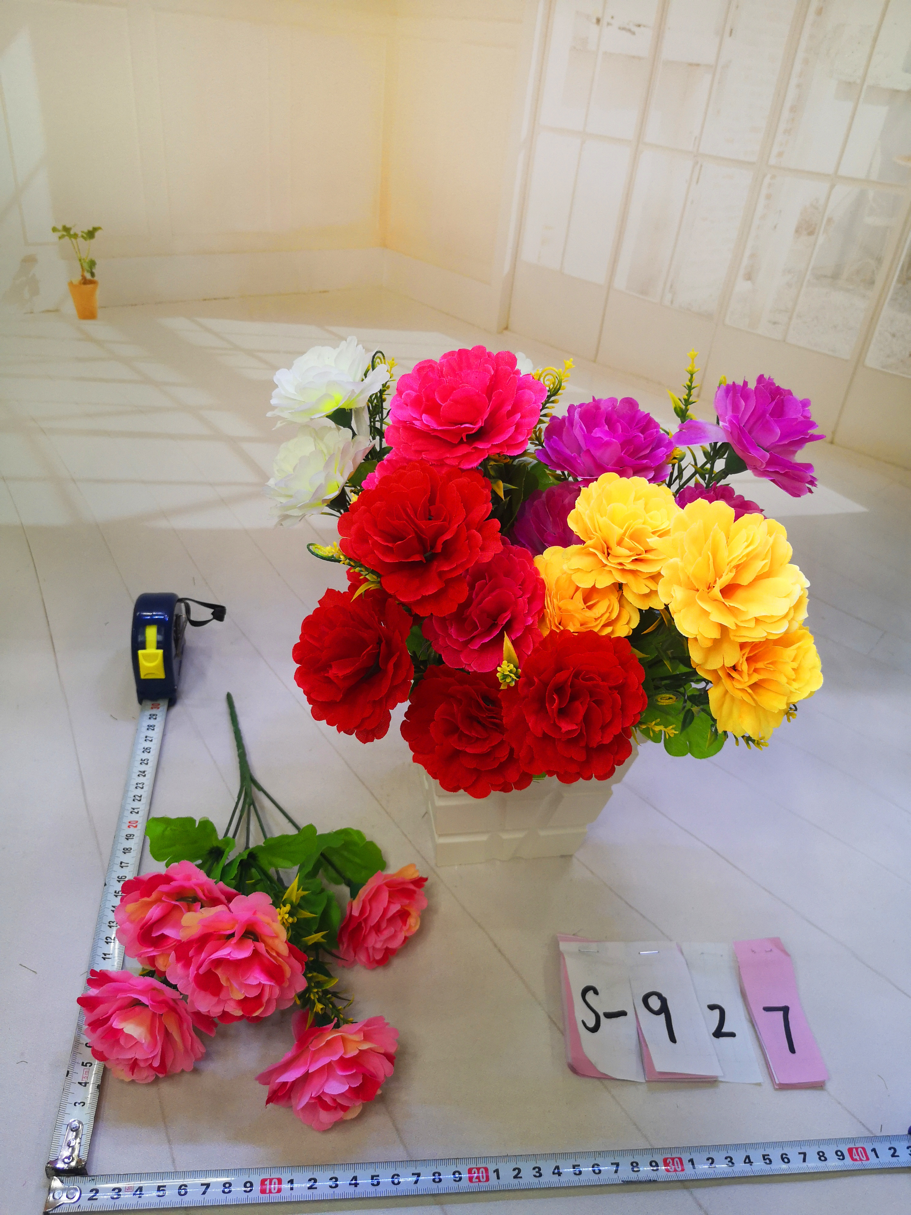 Factory direct sales of 5-head No. 6 peony artificial flowers thumbnail