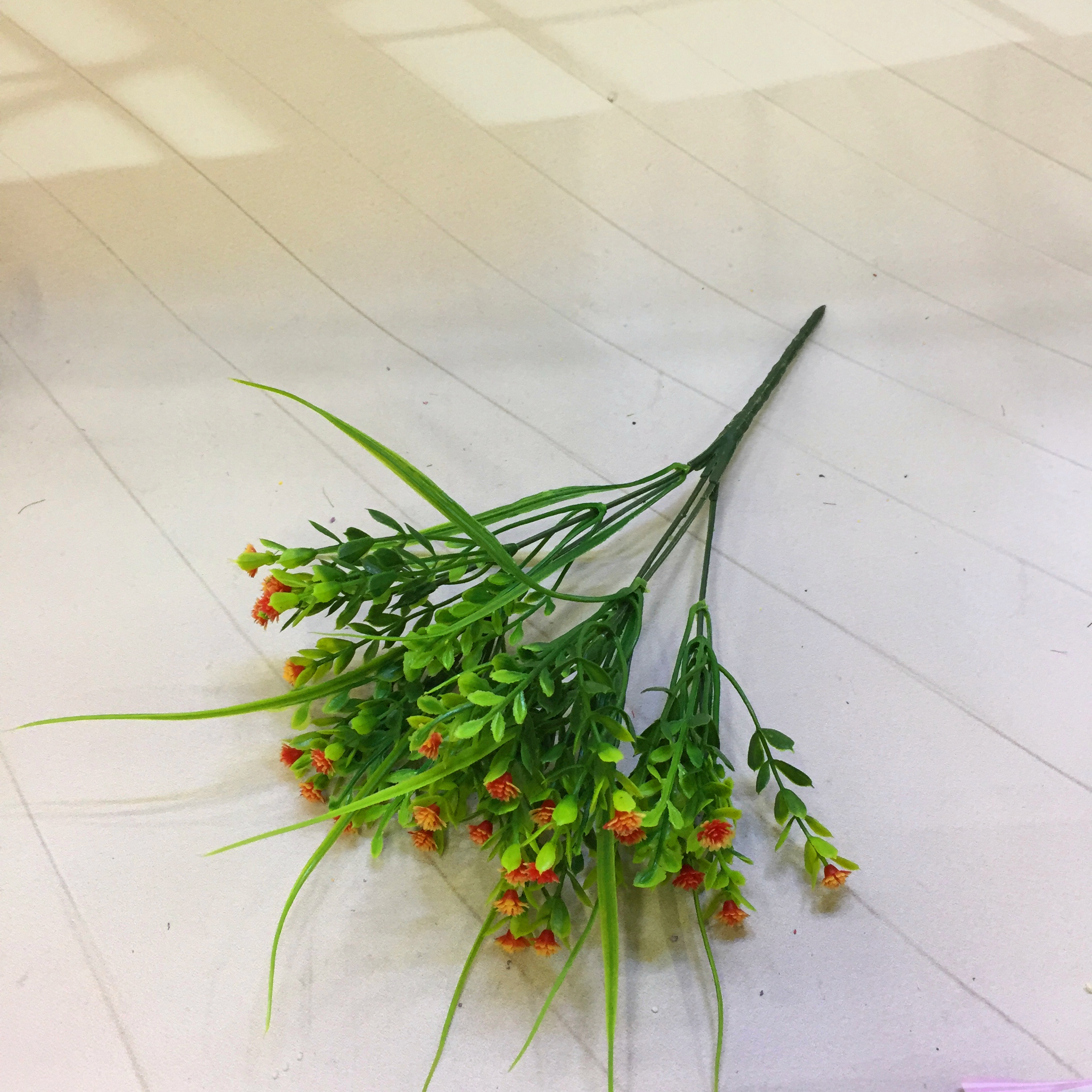 Factory direct sales of 5 artificial flowers of spring grass and starry sky details Picture
