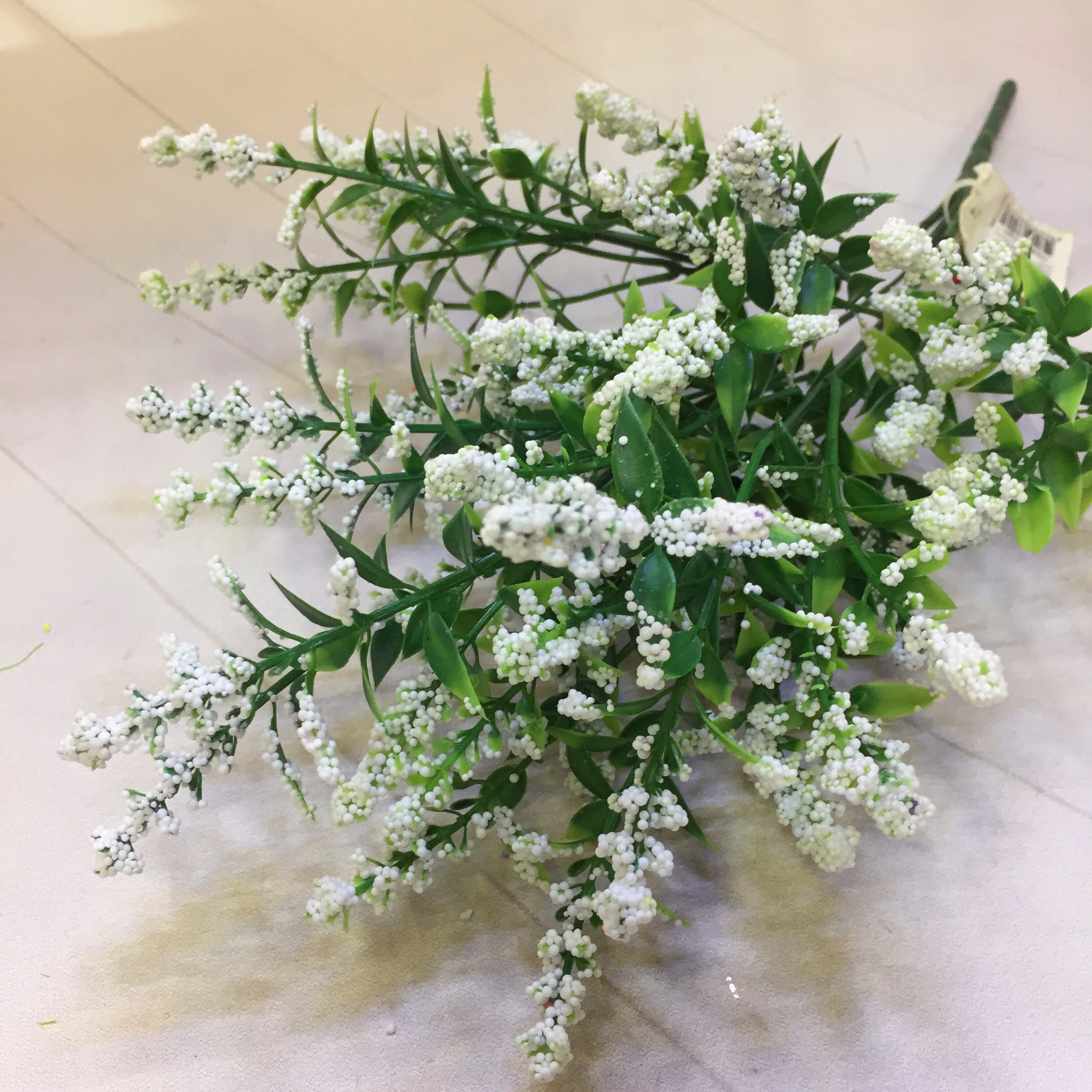 Factory direct sales of 5-head foam 2-pronged grass artificial flowers details Picture