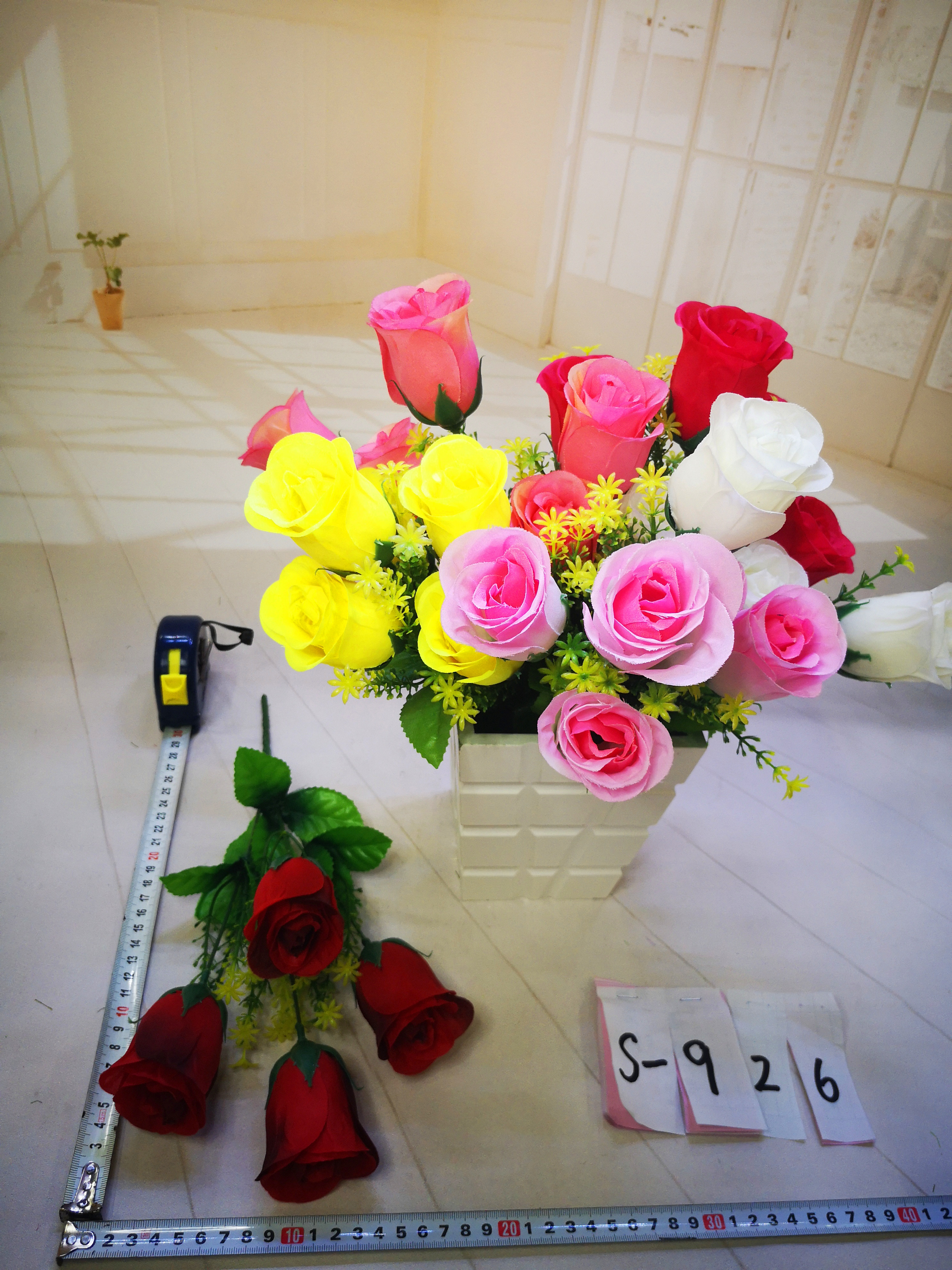 Factory direct sales of 5 artificial flowers of Chinese bud