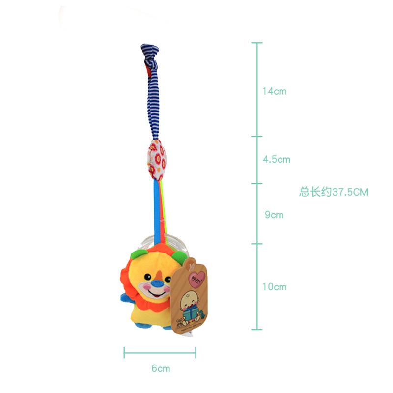 Baby lathe, rubber ring, bell, music, small bed, 0-1-year-old baby stroller, hanging toy Application Scenario