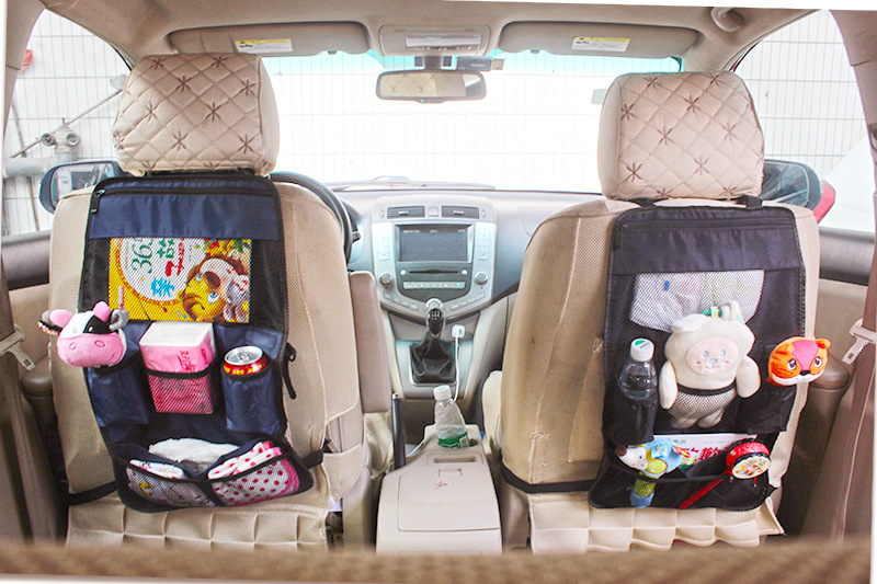 Baby stroller hanging bags, bottle storage bags, car seat storage bags, children's stroller storage bags Application Scenario
