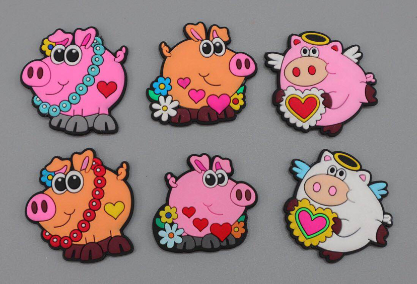 Customized soft rubber zodiac gifts, keychain accessories, fridge magnet accessories Specification image