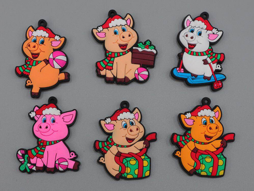 Customized soft rubber zodiac gifts, keychain accessories, fridge magnet accessories details Picture