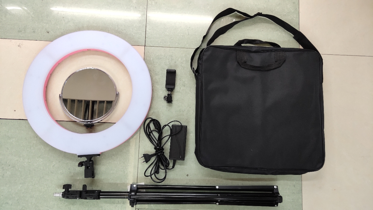 18-inch mobile phone beauty selfie live streaming light, tripod ring fill light, photography ring light, Internet celebrity masterpiece Specification image