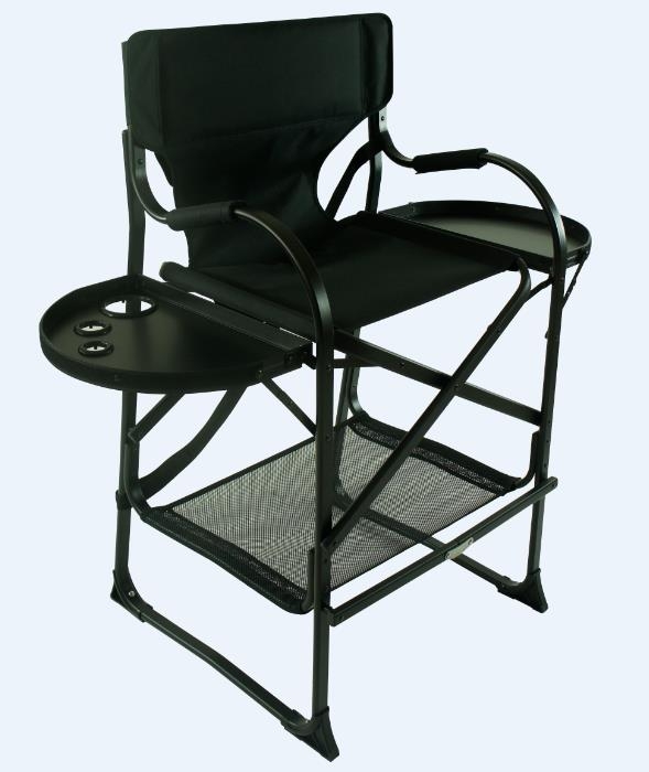 New portable makeup chair, aluminum alloy canvas backrest chair, and folding director's chair specially designed for photo studio film crews