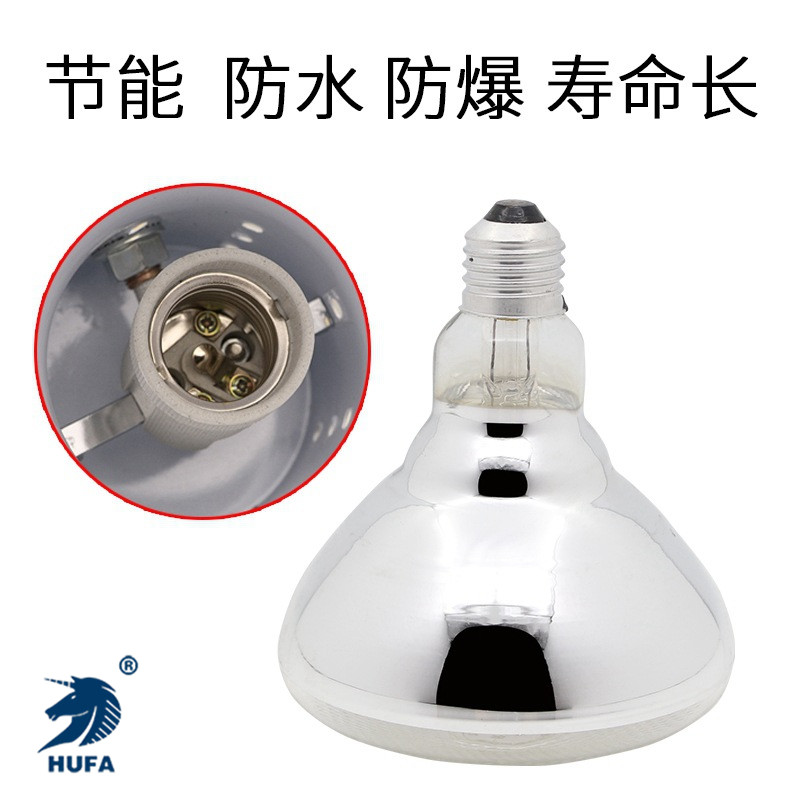 Hotel buffet warming lights, single-head warming table, double-head food display lights, food universal barbecue lights details Picture