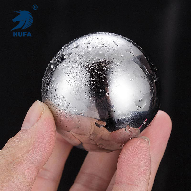 Wholesale factory direct sales of stainless steel round ice grains, 304 steel spherical ice blocks, metal round ice wine stones and other types Application Scenario