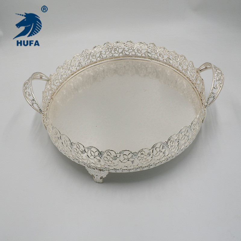 Metal trays, cake plates, exquisite fruit plates, fruit plate boxes, chocolate plates, household items, dried fruit boxes details Picture