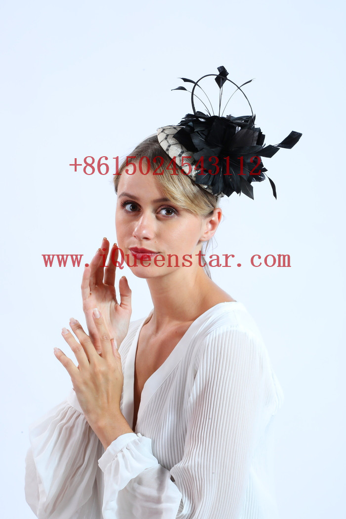 On the Instagram face Cover-up website, there are best-selling exaggerated horse racing festival linen, retro and simple lace headwear Item Picture