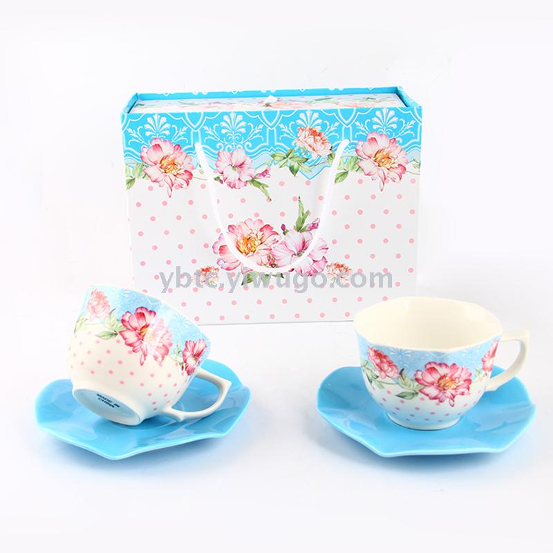220Ml Coffee Cup And Plate Set, Hotel, Coffee Shop, Office, Home Gift, Daily Tea Set, Afternoon Tea Creativity Application Scenario
